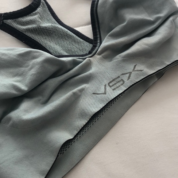 Victoria's Secret Other - Dusty blue and gray racer back sports bra